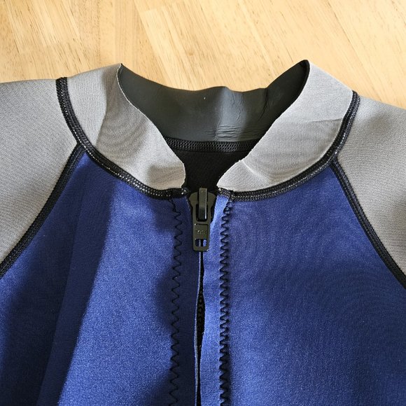 GoldFin Women's Wetsuit Top Jacket Neoprene Front Zip Purple -XXXL - Picture 6 of 10